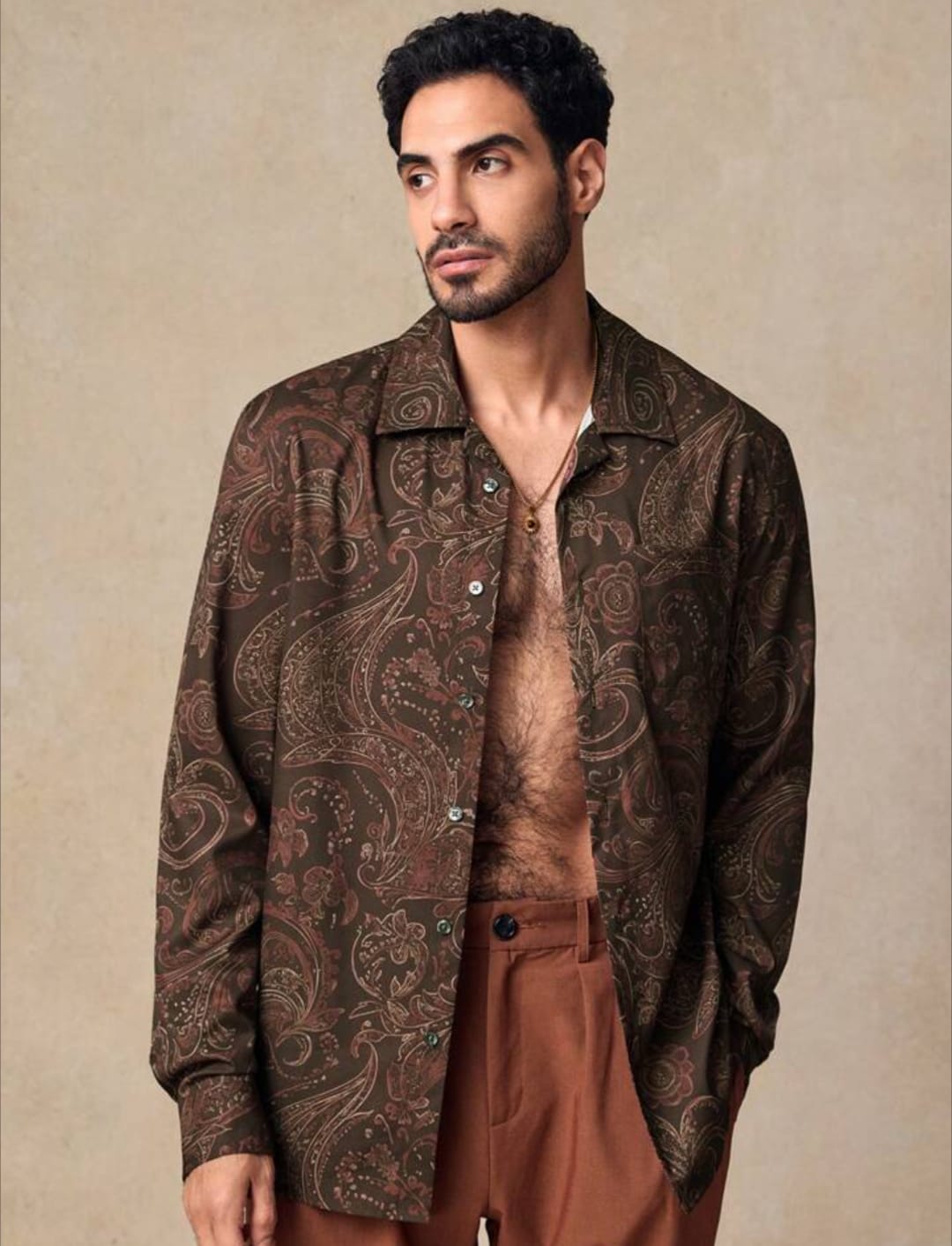 Men's Premium Paisley Printed Shirt